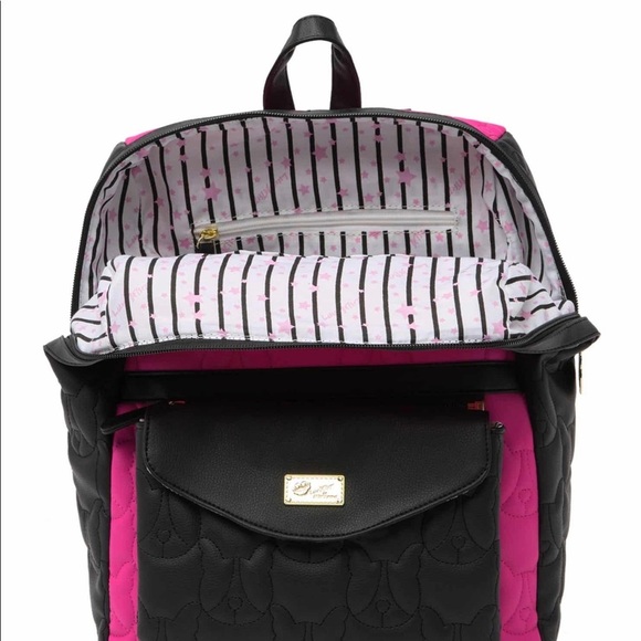 NWT Betsey Johnson 2 in 1 Quilted Dog Backpack main image 4